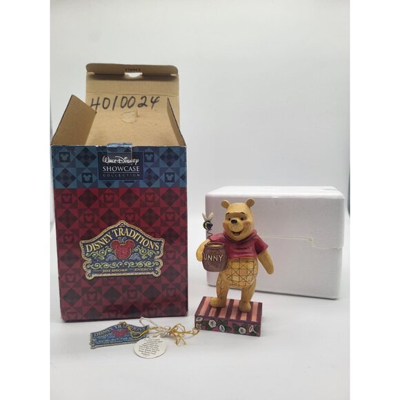 Jim Shore Disney Showcase Traditions Winnie the Pooh "Silly Old Bear" Figurine - Picture 1 of 12